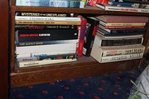 lot 360 image: Shelf of books see pictures for titles