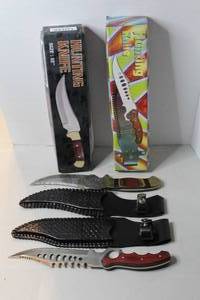 lot 364 image: 2-Hunting knifes in original boxes