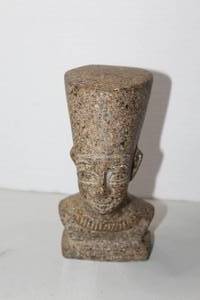 lot 434 image: Nefertiti Bust reproduction made of granite stone