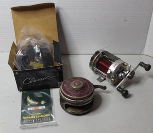 lot 443 image: vintage fishing tackle