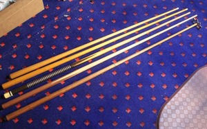 lot 465 image: collection of house cues