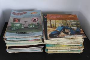 lot 529 image: vintage Cushman Club of America Motor Scooter Member Magazine