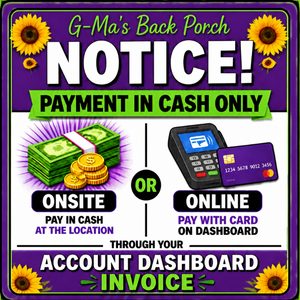 lot 80A image: cash at pick up card on line