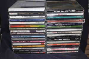 lot 36 image: Variety of music CDs