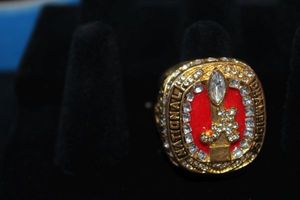 lot 141 image: Replica Championship rings