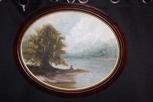 lot 124 image: Vintage Painting