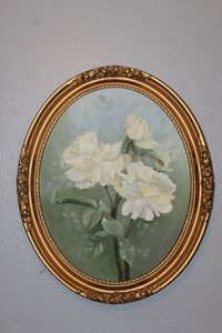 lot 156 image: Vintage Framed Signed Painting on Canvas