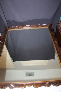 lot 170 image: Large Gold Framed Vintage Mirror