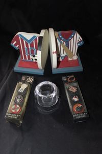 lot 202 image: Sport Themed Decor Items