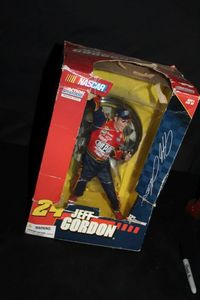 lot 281 image: Jeff Gordon figurine.  About 12 inches tall