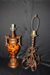lot 296 image: Trophy lamps