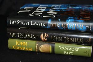 lot 301 image: First Edition John Grisham books