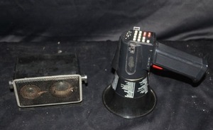lot 369 image: Musical Power horn bull horn & Portable Speaker