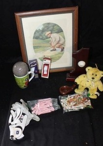lot 393 image: Golf collectibles and gear