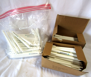 lot 61 image: NIB Pure soft touch gel pens, 50 per box, 2 boxes 1 bag total
