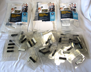 lot 75 image: Magnetic name badge holders approx. 200 count
