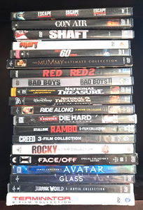 lot 93 image: 20 DVD action movies