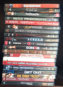 lot 96 image: 20 DVD Horror and scary movies