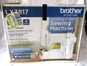 lot 134 image: Brother LX3817 sewing machine