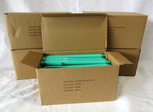 lot 139 image: NIB Pure soft touch gel pens, 5 boxes, 50 per box