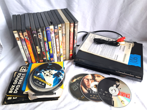 lot 106 image: Assorted DVD movies plus Sony DVDCD player