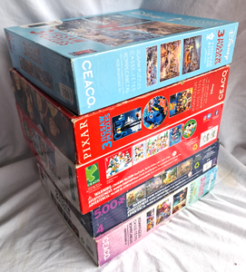 lot 107 image: Disney puzzles, 5 total