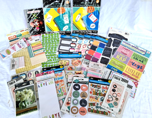 lot 157 image: Assorted decals, labels and art stickers