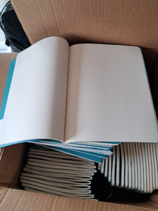lot 165 image: NIB case of blank writing notepads, generous quantity
