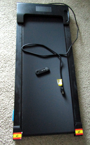 lot 171 image: Lichico under desk exercise treadmill, fits under sit stand desks