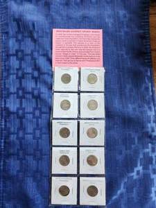 lot 21 image: 2004 Westward Journey Series nickel series