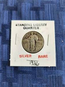 lot 27 image: 1926 Standing Liberty Quarter - Silver - Rare