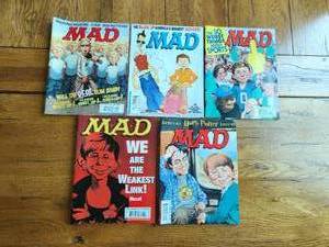 lot 105 image: Selection of MAD Magazines