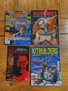 lot 111 image: Selection of 4 Sci-Fi magazines