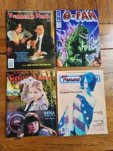 lot 113 image: Selection of 4 Sci-Fi magazines - N.O.S