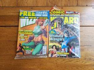 lot 116 image: Selection of 2 Wizard Comic Magazines - #120 and #123 - Both are sealed