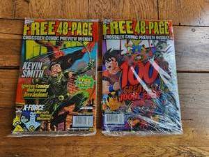 lot 118 image: Selection of 2 Wizard Comic Magazines - #121 covers 1 and 2 - Both are sealed