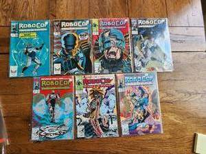 lot 62 image: Marvel Comics - RoboCop The future of law enforcement - #4,5,19,20,21,22,23 -