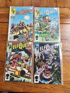 lot 68 image: Marvel Comics - Elf Quest - #2,3,4,6