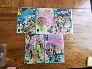 lot 69 image: Marvel Comics - Elf Quest - #7,8,9,13,14