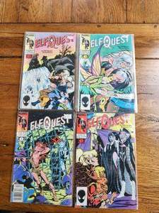 lot 70 image: Marvel Comics - Elf Quest - #15,16,17,18