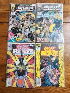 lot 72 image: Marvel Comics - Shadow Rider #1,2 and Ghost Rider #12,14