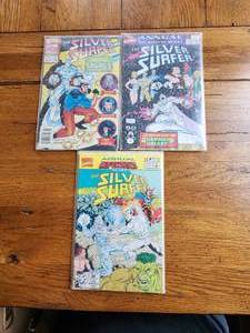 lot 78 image: Marvel Comics - The Silver Surfer - 64 page annuals