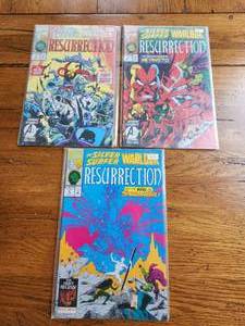 lot 79 image: Marvel Comics - The Silver Surfer Warlock Resurrection - #2,3,1