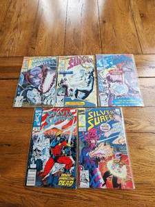 lot 83 image: Marvel Comics - The Silver Surfer - #59,60,61,63,67