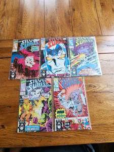 lot 85 image: Marvel Comics - The Silver Surfer - 48,49,51,52,54