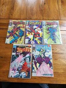 lot 90 image: Marvel Comics - Sleepwalker - #5,6,7,8,9