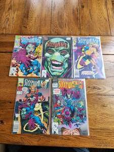 lot 91 image: Marvel Comics - Sleepwalkers - #18,19,20,21,25