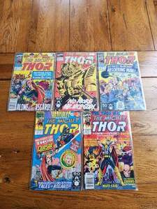 lot 98 image: Marvel Comics - The Mighty Thor - #434,435,436,437,438