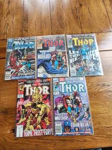 lot 101 image: Marvel Comics - The Mighty Thor - #421,422,424,425,426
