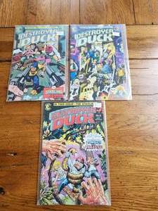 lot 122 image: Eclipse Comics - The Destroyer Duck - #3,4,6